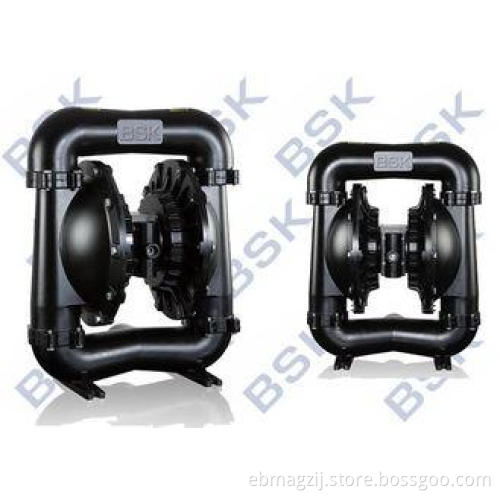 Non leakage Double Diaphragm Pump Aluminum Alloy Membrane P